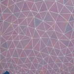 星空/M40 w65.2 x h100 cm/アクリル絵の具、キャンバス/2007年