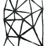 無題/w42 x h59.4 cm/アクリル絵の具、MDFボード/2008年