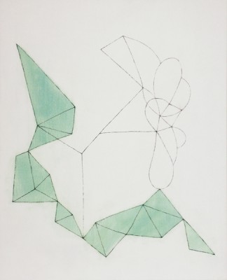 花の絵 flowers/2008/acrylic on board/h497 x w398 mm