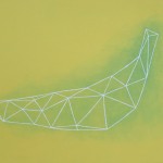 バナナ/A2 w59.4 x h42 cm/アクリル絵の具、キャンバス/2007年