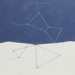 オリオン座/w30.9 x h22.2 cm/アクリル絵の具、MDFボード/2014年