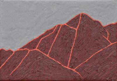 山の絵 mountains no.2415/2024/oil on canvas/SM h158 x w227 mm/private collection