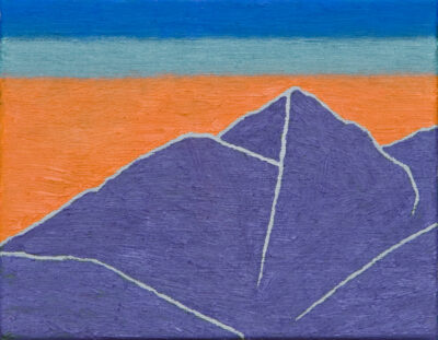 山の絵 mountains no.2419/2024/oil on canvas/F0 h140 x w180 mm/private collection