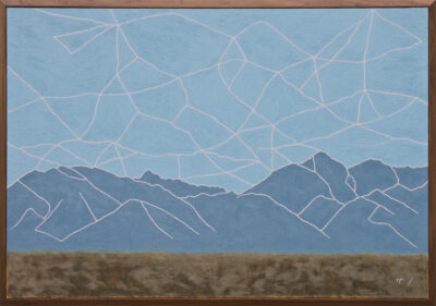 山の絵 mountains no.2503/2025/oil on canvas/P50 h803 x w1167 mm