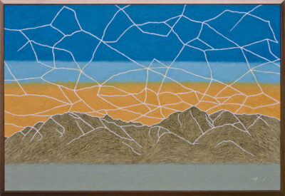 山の絵 mountains no.2504/2025/oil on canvas/P50 h803 x w1167 mm