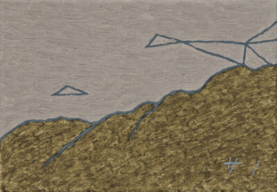 山の絵 mountains no.2546/2025/oil on canvas/SM h158 x w227 mm/private collection